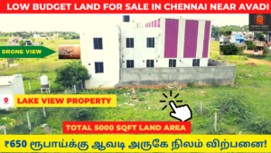 Low Budget Land for sale in Chennai Near Avadi