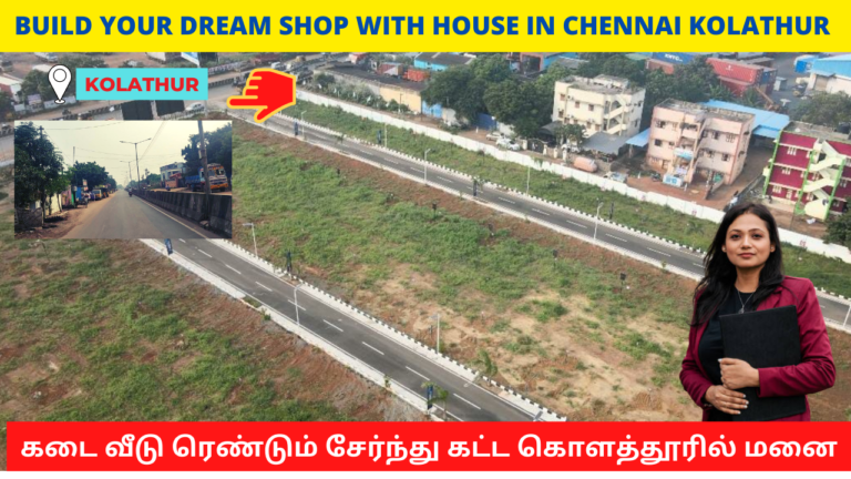 Pay 15 Lakhs Only Buy Your Dream House for sale in Chennai Mogappair Ayanambakkam Near Apollo EMI ✓ 2 768x432