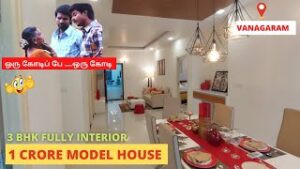 Buy a house worth 1 crore tour hammer Pakalam!Chennai 'beautiful home tour video, eye catching