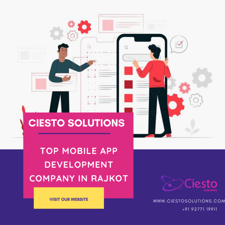 Mobile App Development Company in Rajkot Ciesto Solutions 768x768